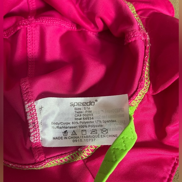 Pink infant Speedo Sun Hat - Picture 3 of 3